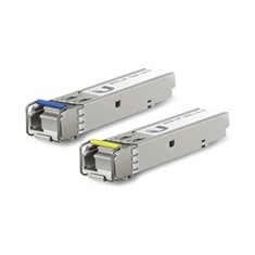 Ubiquiti UACC-OM-SM-1G-S-2 (UF-SM-1G-S) - 1G SFP, SM Module, BiDi, Simplex LC UPC, 2-Pack