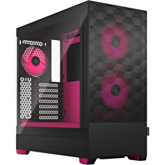 Fractal Design Pop Air RGB Magenta Core TG Clear Tint/Midi Tower/Transpar.