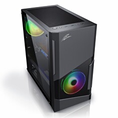 EVOLVEO M5/Micro ATX/Transpar./Černá