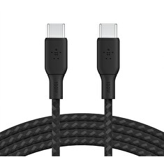 Belkin BOOST CHARGE™ USB-C na USB-C kabel 100W, 3m, černý - odolný