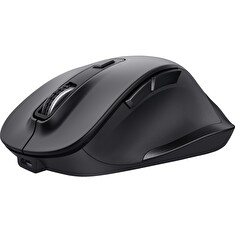 TRUST Fyda/Ergonomická/Optická/Pro praváky/2 400 DPI/Bezdrátová USB/Černá