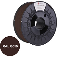 C-TECH tisková struna PREMIUM LINE ( filament ) , PETG, mahagonová hnědá, RAL8016, 1,75mm, 1kg