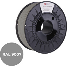 C-TECH tisková struna PREMIUM LINE ( filament ) , PLA, šedý hliník, RAL9007, 1,75mm, 1kg