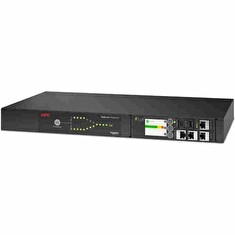 APC AP4423A RACK ATS, 230V, 16A, 2xC20 IN, (8) C13 (1) C19 OUT