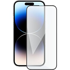 Screenshield APPLE iPhone 14 Pro (full COVER black) Tempered Glass Protection