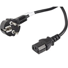 LANBERG CEE 7/7 na IEC 320 C13 POWER CORD 10M VDE černý