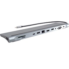 PremiumCord USB-C Full Size MST Dokovací stanice vhodná pod notebook