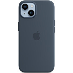 iPhone 14 Silicone Case with MagSafe - Storm Blue