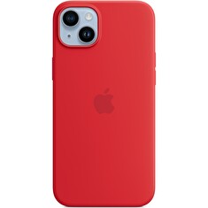 iPhone 14+ Silicone Case with MS - (PRODUCT)RED
