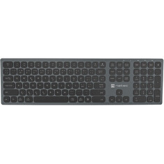 Natec klávesnice DOLPHIN/Bezdrátová Bluetooth/CZ-SK layout/Šedá