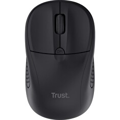 TRUST Primo/Kancelářská/Optická/1 600 DPI/Bezdrátová USB/Černá