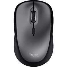 TRUST YVI+/Kancelářská/Optická/Pro praváky/1 600 DPI/Bezdrátová USB/Černá