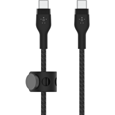 Belkin USB-C na USB-C kabel, 1m, černý - odolný PRO Flex