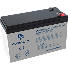 Baterie Conexpro AGM-12-9 VRLA AGM 12V/9Ah, F2