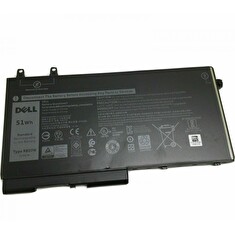 Dell Baterie 3-cell 51W/HR LI-ON pro Latitude 5400, 5401, 5500, 5501, Precision M3540, 3541, 3550