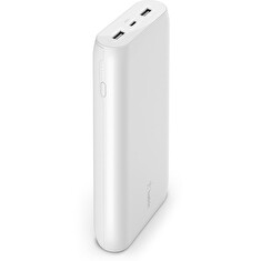 Belkin powerbanka 20 000 mAh 30W PD bílá