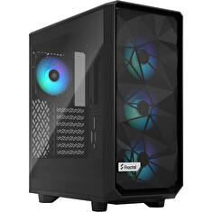 Fractal Design Meshify 2 Compact Lite RGB/Midi Tower/Transpar./Černá