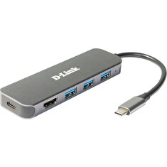 D-Link DUB-2333 5-in-1 USB-C Hub with HDMI/Power Delivery