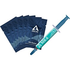 Arctic MX-6 ULTIMATE Performance teplovodivá pasta, 4g + 6 ks MX Cleaner ubrousků