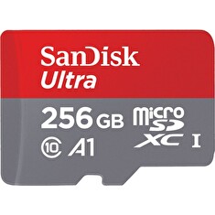 SanDisk Ultra/micro SDHC/256GB/150MBps/UHS-I U1 / Class 10/+ Adaptér