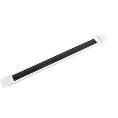 LANBERG 19" BRUSH PANEL 1U GREY