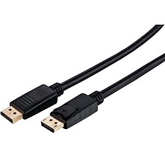 Kabel C-TECH DisplayPort 1.2, 4K@60Hz, M/M, 5m