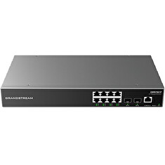 Grandstream GWN7801P Managed Network PoE Switch 8 1Gbps portů s PoE, 2 SFP porty