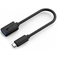 Genius ACC-C2AC, Redukce, USB 3.0, USB typ C na USB typ A, 21cm, černá