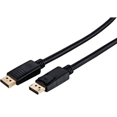 C-TECH Kabel DisplayPort 1.2, 4K@60Hz, M/M, 5m