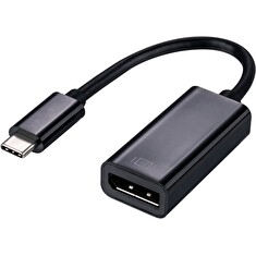 C-TECH Adaptér Type-C na Displayport, M/F, 15cm