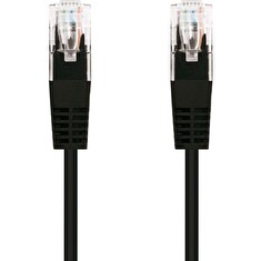 C-TECH Kabel patchcord Cat5e, UTP, černý, 0,25m