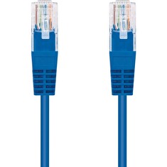 C-TECH Kabel patchcord Cat5e, UTP, modrý, 0,25m