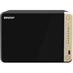 QNAP TS-664-8G (4core 2,9GHz, 8GB RAM, 6xSATA, 2x M.2 NVMe slot, 1xPCIe, 1xHDMI 4K, 2x2,5GbE, 4xUSB)