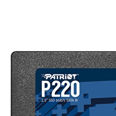 SSD disk Patriot P220 2,5" 128GB, SATA III