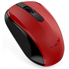 Genius NX-8008s/Kancelářská/Optická/1 200 DPI/Bezdrátová USB/Červená