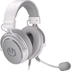 Endorfy headset VIRO OWH / drátový / s odnímatelným mikrofonem / 3,5mm jack / bílý