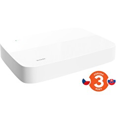 Tenda N6P-8H - PoE kamerový 4K NVR rekordér, 8 kanálů, H.265+, OnViF, zvuk, web. rozhraní, CZ app