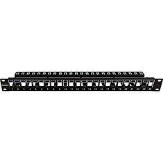 19"patchpanel AMPARO pro 24 keystone SFA/SFB neosazený, 1U