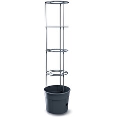 Květináč Prosperplast TOMATO GROWER na pěstování rajčat 39,2 cm antracit