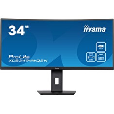 iiyama ProLite/XCB3494WQSN-B5/34"/VA/3440x1440/120Hz/0,4ms/Black/3R