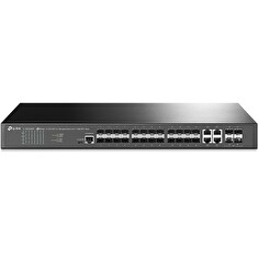 TP-Link TL-SG3428XF JetStream 24-Port SFP L2+ Managed Switch, 20x SFP + 4x SFP/GLAN Combo, 4x 10Gbit SFP+