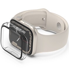 Belkin ochrana displeje ScreenForce 2v1 pro Apple Watch Série 4/5/6/SE/7/8/9, 44/45mm, průhledné - NOVÁ VERZE