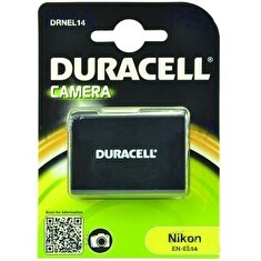 DURACELL Baterie - DRNEL14 pro Nikon EN-EL14, černá, 950 mAh, 7.4 V