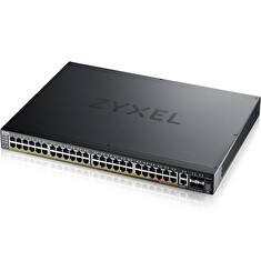 Zyxel XGS2220-54HP, L3 Access Switch, 600W PoE, 40xPoE+/10xPoE++, 48x1G RJ45 2x10mG RJ45, 4x10G SFP+ Uplink, incl. 1 yr