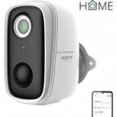 iGET HOME Camera CS9 Battery - Bezdrátová samostatná bateriová venkovní/vnitřní IP FullHD kamera, Wi-Fi, IP65, PIR