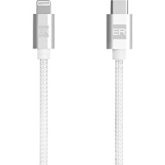 ER POWER – USB-C/Lightning kabel 1,2 m - bílý