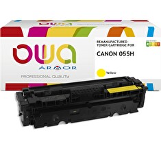 OWA Armor toner kompatibilní s Canon CRG-055H Y, 5900st, žlutá/yellow