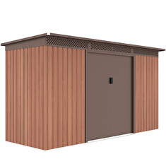 Zahradní domek G21 GRAH 483 - 340 x 142 cm, hnědý