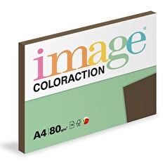 Image Coloraction papír pro výtvarné potřeby A4/80g, Brown - Sytá hnědá, 100 listů