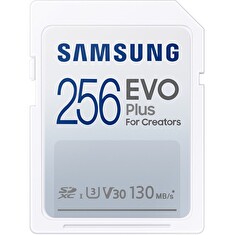 Samsung SDXC PRO PLUS/SDXC/256GB/180MBps/UHS-I U3, V30